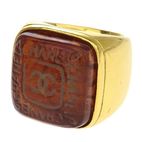 Chanel Ring Gold #50 177123 - Picture 1 of 5